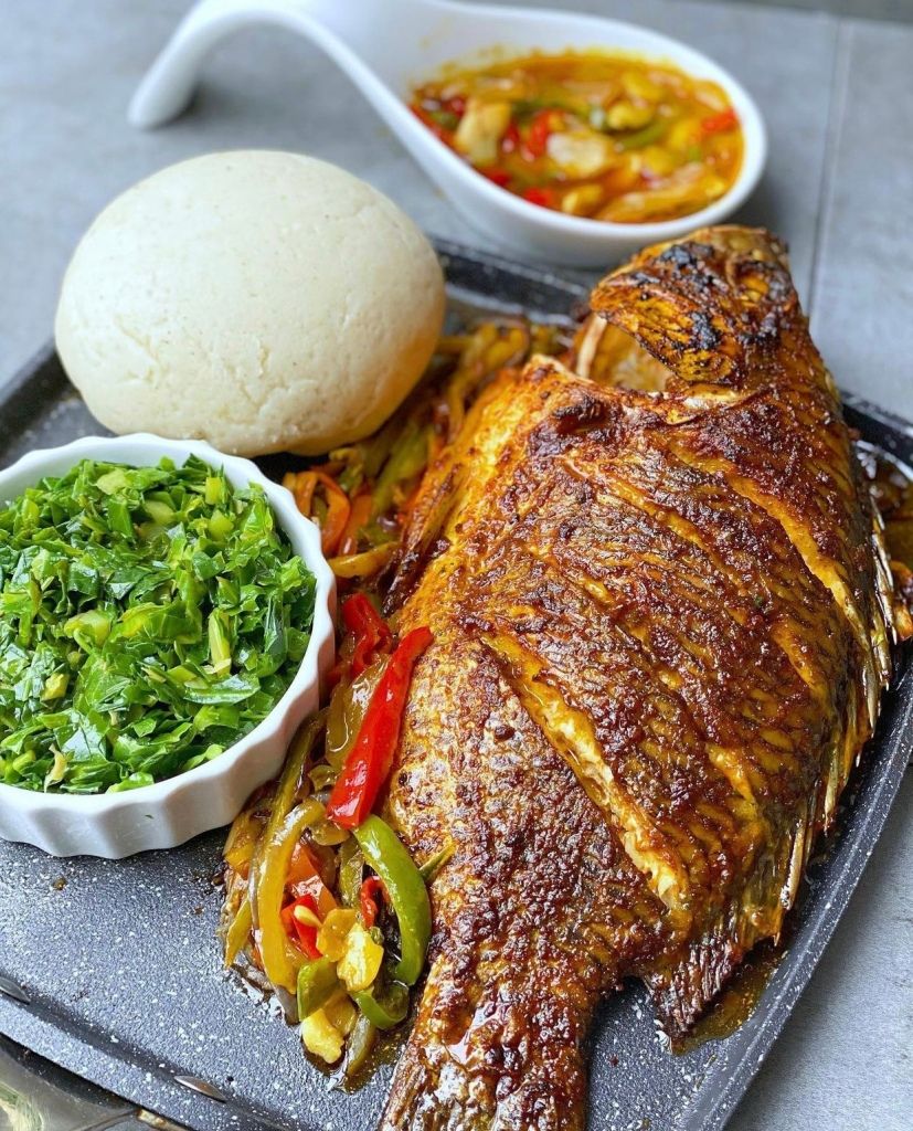 Fresh restaurant meal